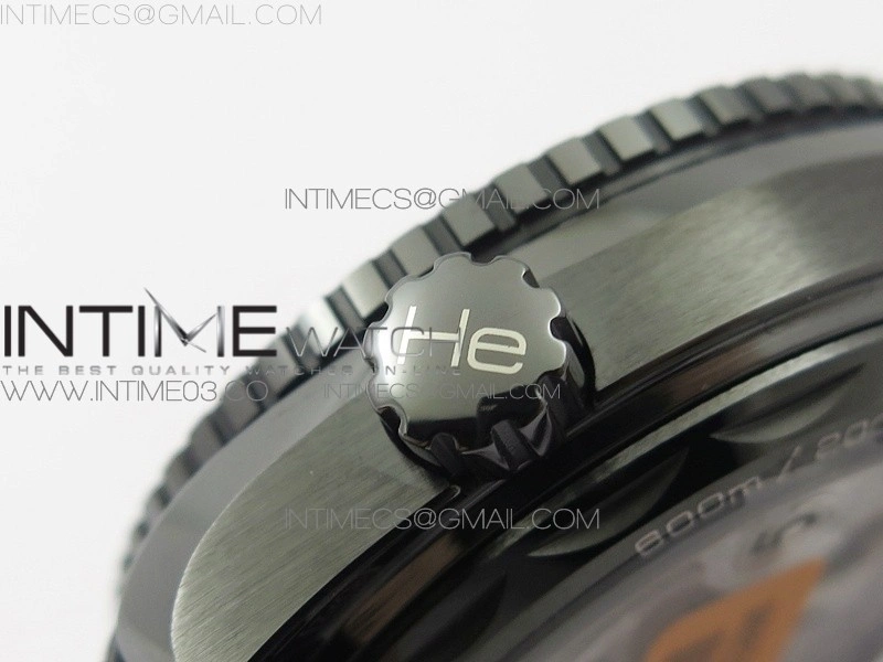 Planet Ocean 45.5mm Deep Black Real Ceramic VSF 1:1 Best Edition on Black Nylon Strap A8906 Super Clone